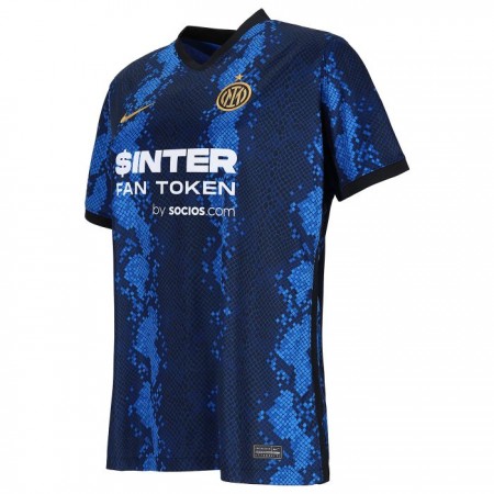 Billiga Fotbollströjor Inter Milan Dam Hemma tröja 2021/22 Kortärmad 